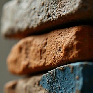 Artistic timeline representation of food history